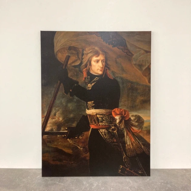Интерьерная картина Наполеон Бонапарт, Антуан-Жан Гро, Antoine-Jean Gros, Bonaparte, интерьерный декор, 40×30 см (id4231) - изображение 6
