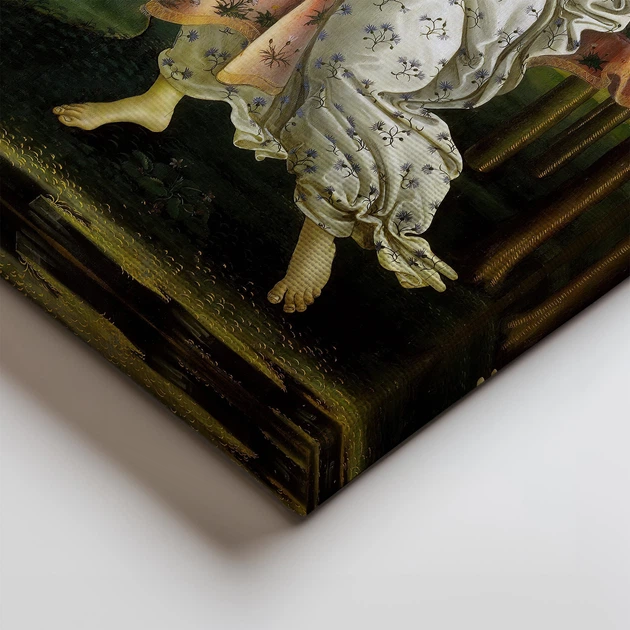 Інтер'єрна картина Народження Венери, Сандро Боттічеллі, Sandro Botticelli, Birth of Venus, 38×60 см (id3422) - зображення 4