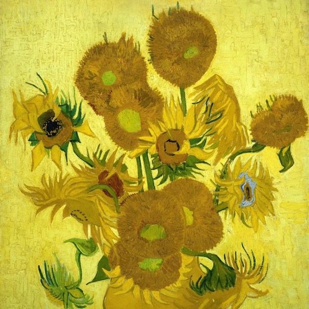 Інтер'єрна картина Соняшники, Вінсент ван Гог, Vincent van Gogh, Sunflowers, интер'єрний декор, 40×30 см (id6654) - Фото 7 Інтер'єрна картина Соняшники, Вінсент ван Гог, Vincent van Gogh, Sunflowers, интер'єрний декор, 40×30 см (id6654) - зображення 7