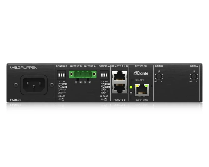 Wzmacniacz mocy audio Lab.Gruppen FAD602 2 x 60 W (4033653091527) - obraz 6