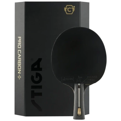 Ракетка для настольного тенниса Stiga Pro Carbon Plus 5 Star FL (1215-2820-01) (931105) - Фото 1 Ракетка для настольного тенниса Stiga Pro Carbon Plus 5 Star FL (1215-2820-01) (931105) - изображение 1
