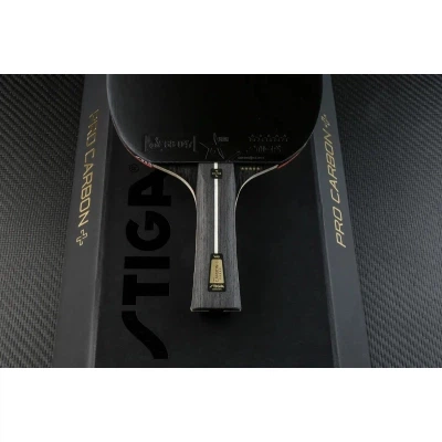Ракетка для настольного тенниса Stiga Pro Carbon Plus 5 Star FL (1215-2820-01) (931105) - Фото 7 Ракетка для настольного тенниса Stiga Pro Carbon Plus 5 Star FL (1215-2820-01) (931105) - изображение 7