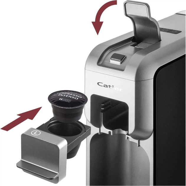 Кофеварка капсульная Catler ES700PORTOBG 1350 Вт черная с серым - изображение 8