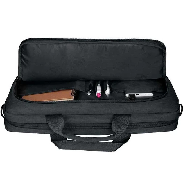 Сумка для ноутбука 16" 2E CrossSquares Black (2E-CBN9198BK) - Фото 2 Сумка для ноутбука 16" 2E CrossSquares Black (2E-CBN9198BK) - изображение 2