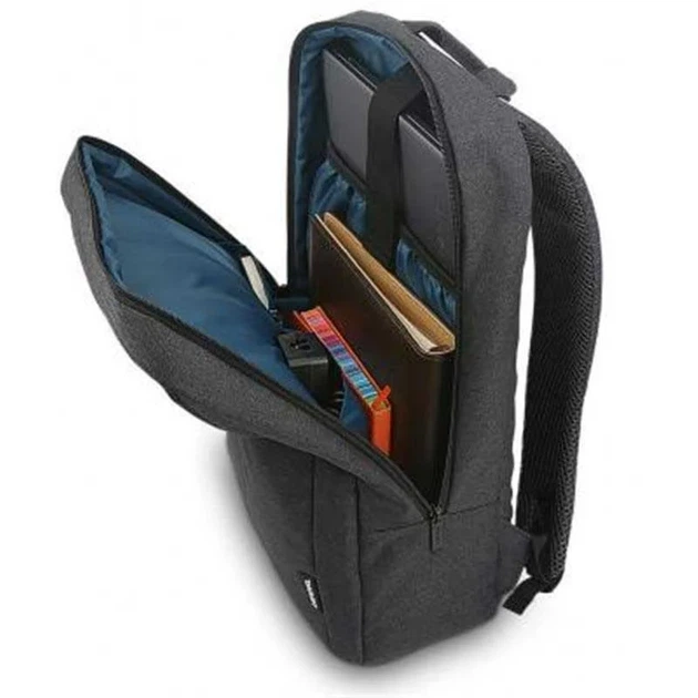 Рюкзак для ноутбука 15.6" LENOVO Casual B210 Black (GX40Q17225) - Фото 3 Рюкзак для ноутбука 15.6" LENOVO Casual B210 Black (GX40Q17225) - изображение 3