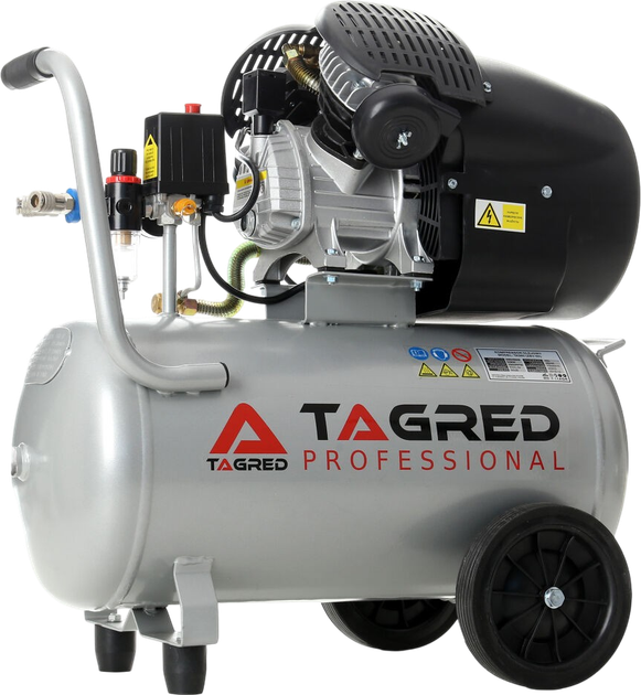 Kompresor Tagred V2 dwutłokowy 50 L TA360 (2010002819454) - obraz 2