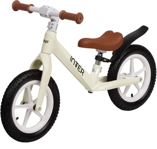 Rowerek biegowy Toyz Inter Kremowy (5903076321749) - Zdjęcie 1 Rowerek biegowy Toyz Inter Kremowy (5903076321749) - obraz 1
