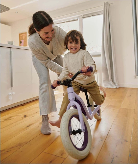 Rowerek biegowy Hudora Balance Bike Lawendowy 10931 (4005998109311) - obraz 11