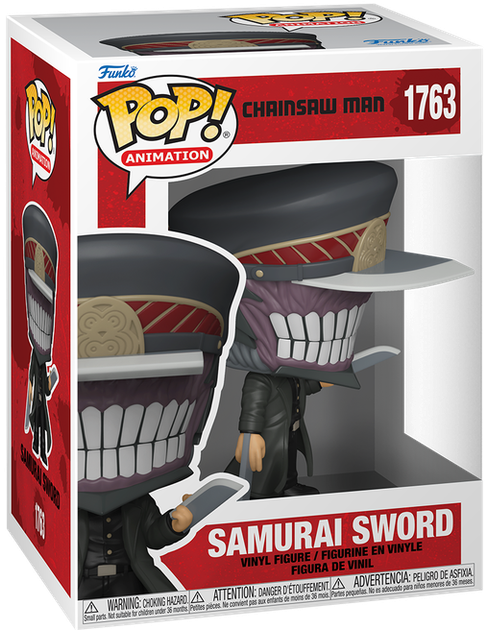 Фигурка Самурайский Меч — Funko Pop! Animation: CHAINSAW MAN — SAMURAI SWORD #1763 - Фото 1 Фигурка Самурайский Меч — Funko Pop! Animation: CHAINSAW MAN — SAMURAI SWORD #1763 - изображение 1