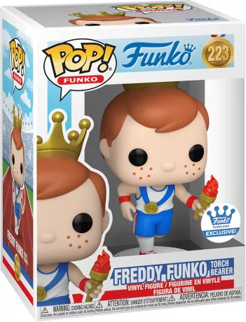 Фигурка Фредди Фанко в роли Факелоносца — Funko Pop! EXCLUSIVE: FREDDY FUNKO AS TORCH BEARER #223 - Фото 1 Фигурка Фредди Фанко в роли Факелоносца — Funko Pop! EXCLUSIVE: FREDDY FUNKO AS TORCH BEARER #223 - изображение 1