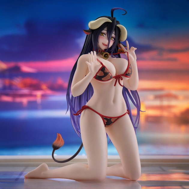 Фігурка аніме Taito Альбедо Albedo Desktop Cute Swimsuit Ver Владика 13 см - Фото 2 Фігурка аніме Taito Альбедо Albedo Desktop Cute Swimsuit Ver Владика 13 см - зображення 2