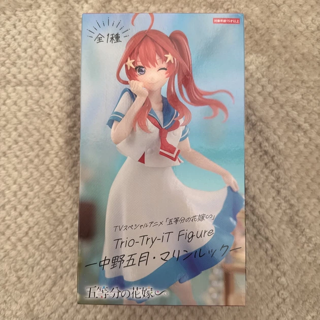 Фигурка аниме FURYU Trio Try iT Ицуки Накано Nakano Itsuki Marine Look Ver Пять невест близнецов The Quintessential Quintuplets 21 см - Фото 8 Фигурка аниме FURYU Trio Try iT Ицуки Накано Nakano Itsuki Marine Look Ver Пять невест близнецов The Quintessential Quintuplets 21 см - изображение 8