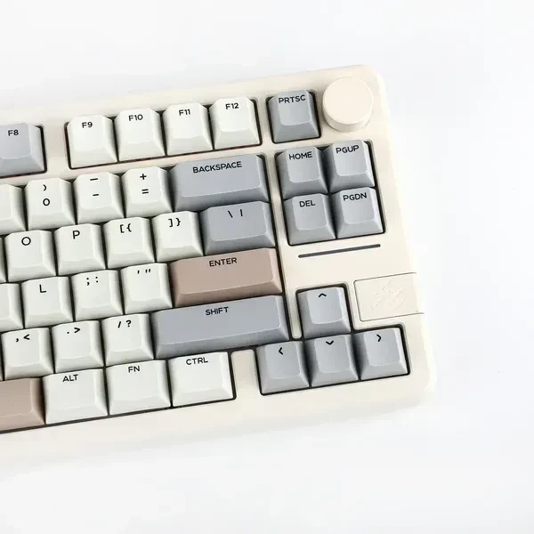 Беспроводная механическая клавиатура Epomaker Galaxy 70 Gray, из алюминиевого корпуса, размер 75% RGB подсветки 2.4G/Bluetooth/USB - изображение 4