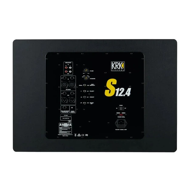 Subwoofer KRK Systems SUB S12.4 Niskotonowy (711106052656) - Zdjęcie 3 Subwoofer KRK Systems SUB S12.4 Niskotonowy (711106052656) - obraz 3
