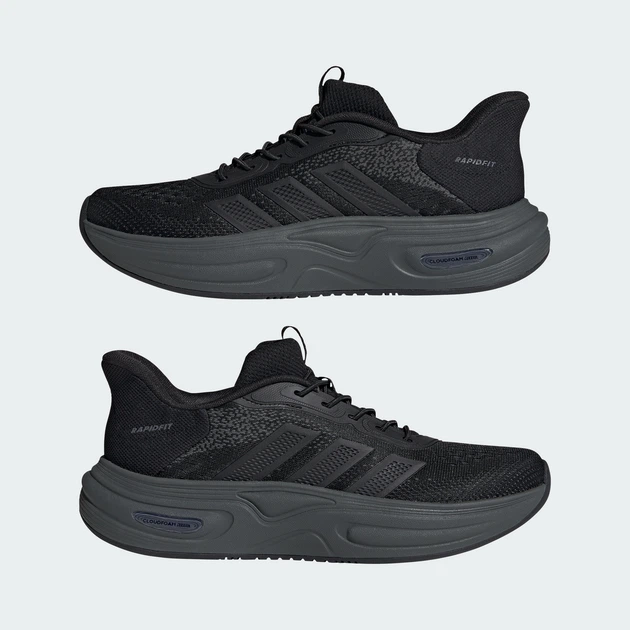 Женские Кроссовки CLOUDFOAM CUXXION RAPIDFIT adidas HP3445 40 (6.5 UK) черный (4068805816581) - изображение 8