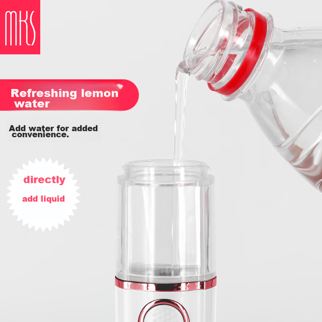 Увлажнитель лица Mks Nano Mist портативный, 30мл, NV8088 - Фото 6 Увлажнитель лица Mks Nano Mist портативный, 30мл, NV8088 - изображение 6