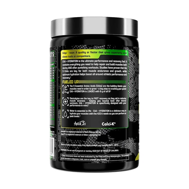 EAA с электролитами EAA Hydration Nutrex, лимон-лайм, 30 порций - изображение 2