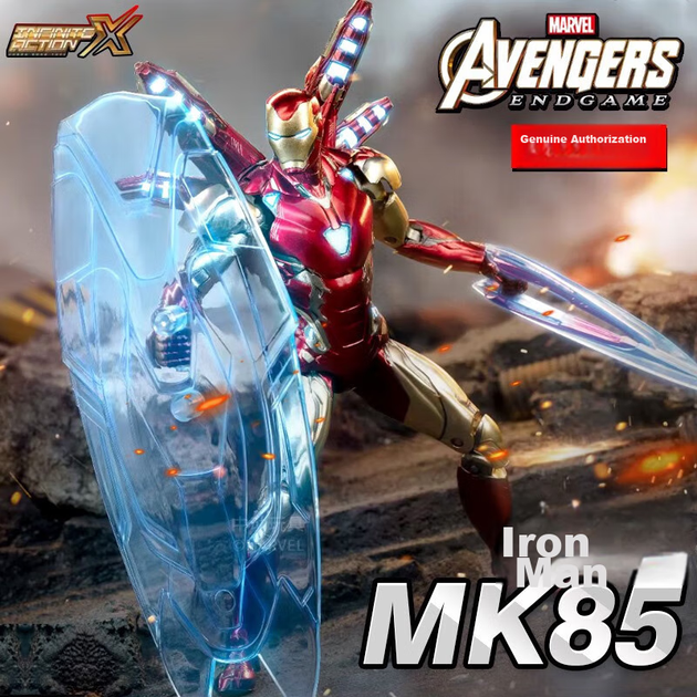 Подарок на день рождения для мальчика от Marvel: фигурка Железного Человека MK85 версии 1.0, подвижная модель брони. - Фото 4 Подарок на день рождения для мальчика от Marvel: фигурка Железного Человека MK85 версии 1.0, подвижная модель брони. - изображение 4