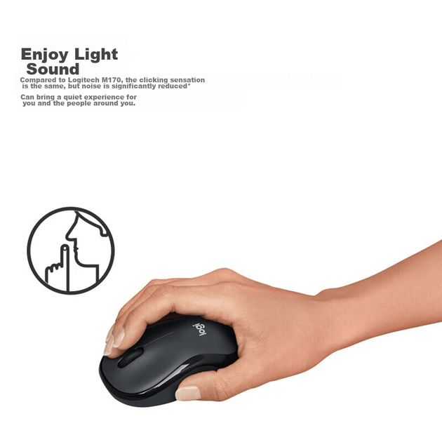 Мышь Logitech M240 Silent Bluetooth Rose - изображение 4