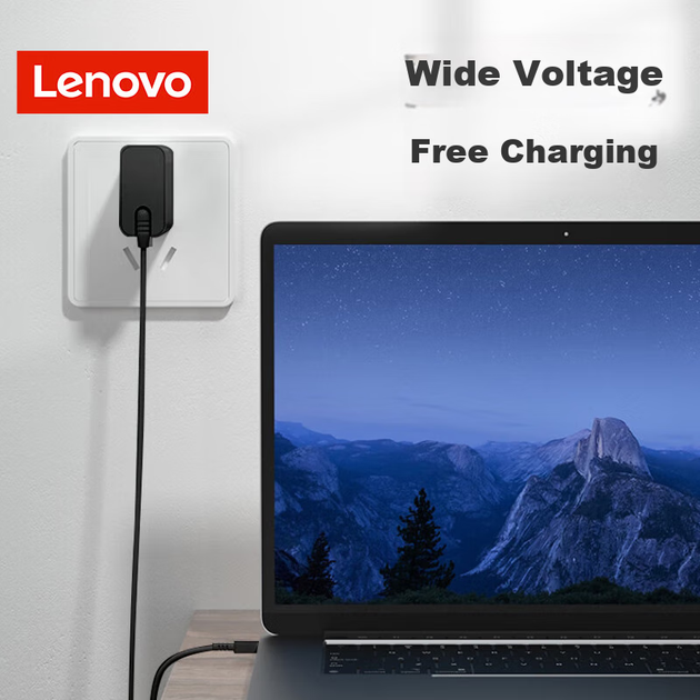 Блок живлення Lenovo оригінальний Type-C 65Вт, для Xiaoxin Pro13/Air14 - зображення 10