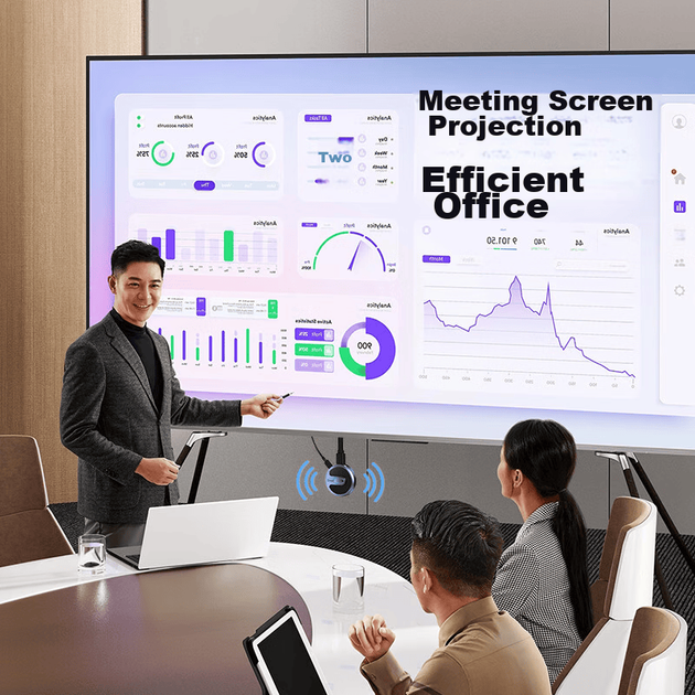 Адаптер BIAZE беспроводной для зеркалирования экрана 4K HDMI - изображение 8