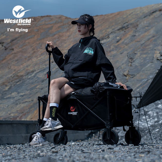 Тележка Westfieldoutdoor для кемпинга складная для продуктов/питомцев/пикника - изображение 9