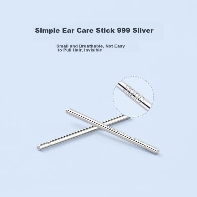 Серьги-гвоздики Dijing S999 из серебра для женщин, фиксатор для ушей, простая двусторонняя серьга-подвеска, не нужно снимать во время сна, подарок на день рождения, невидимый пирсинг ушей. - Фото 10 Серьги-гвоздики Dijing S999 из серебра для женщин, фиксатор для ушей, простая двусторонняя серьга-подвеска, не нужно снимать во время сна, подарок на день рождения, невидимый пирсинг ушей. - изображение 10