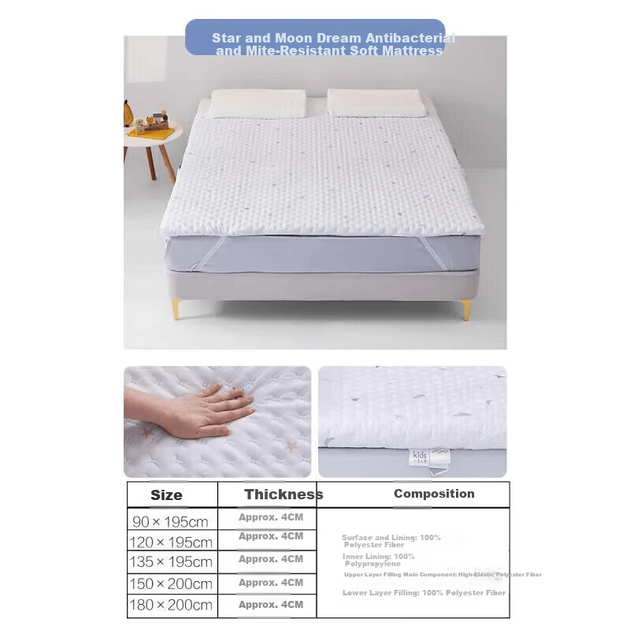 Топер Mercury Star Moon Dream 150x200 см, товщина 4 см - Фото 4 Топер Mercury Star Moon Dream 150x200 см, товщина 4 см - зображення 4