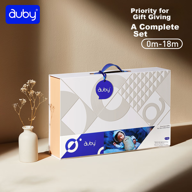 Набор подарочный Auby для новорожденных игрушки погремушка - Фото 8 Набор подарочный Auby для новорожденных игрушки погремушка - изображение 8