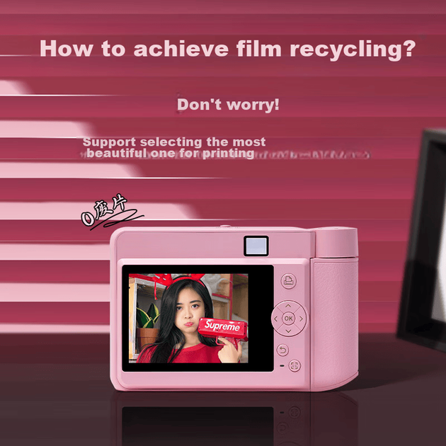 Камера мгновенной печати HPRT Z1 Pink - изображение 6