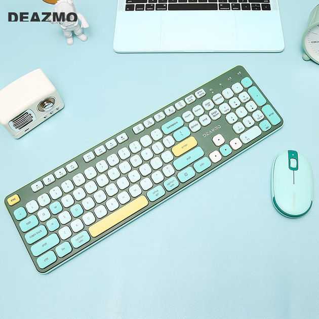 Комплект бездротовий DEARMO MK8900 Wireless/Bluetooth Green - зображення 4
