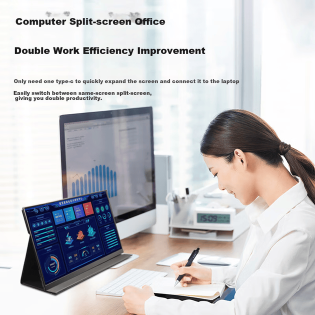 Монитор 16" Eimio X16R / IPS / 2K / 144 Гц / 100% SRGB - изображение 2