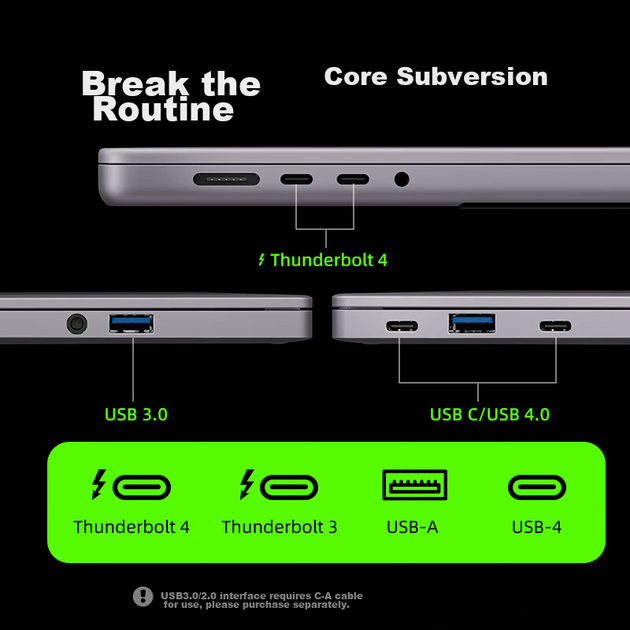 Корпус MAIWO для SSD M.2 NVMe Thunderbolt 4/USB4, 40Гбит/с, алюминиевый, K1695 - Фото 9 Корпус MAIWO для SSD M.2 NVMe Thunderbolt 4/USB4, 40Гбит/с, алюминиевый, K1695 - изображение 9