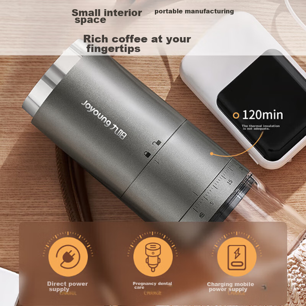 Кофемолка Joyoung S1-LM510 электрическая для тонкого помола кофе и специй, компактная - изображение 11