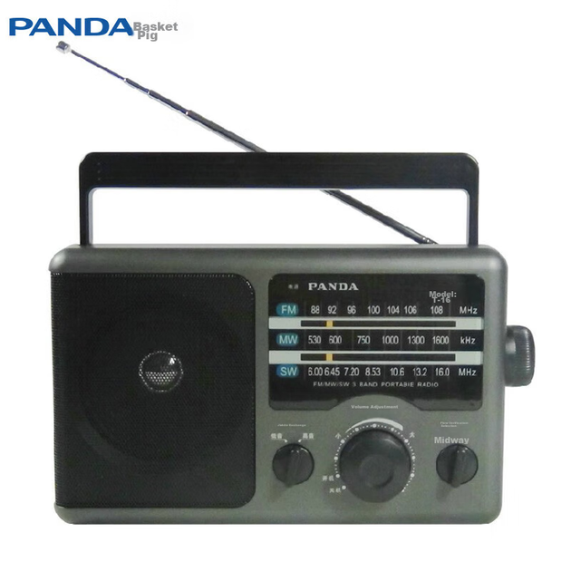 Радиоприемник Panda T-16 настольный трехдиапазонный от сети и батареек - изображение 4