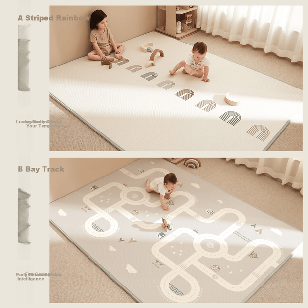 Коврик для ползания Beiyi Baby XPE 180×200 - изображение 4