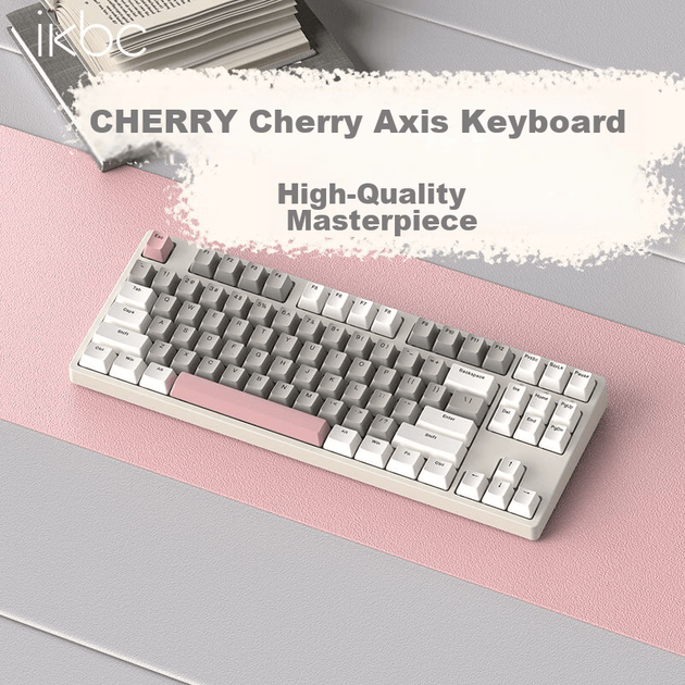 Клавиатура беспроводная ikbc W200 Cherry MX Red Wireless Grey - изображение 8