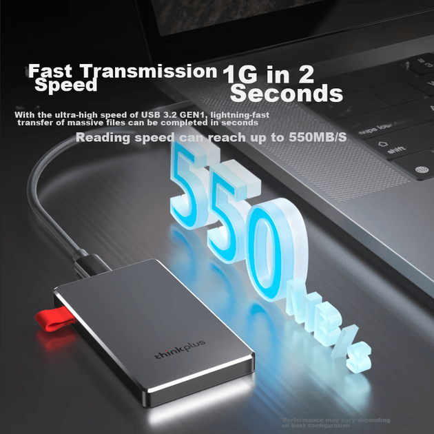 ПортативнийSSD ThinkPlus TSU302 1 ТБ - зображення 5