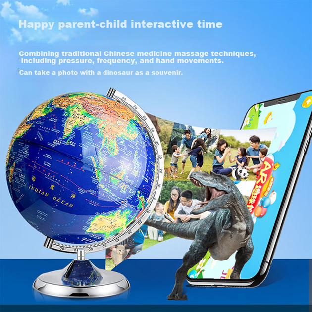 Mengduofu Intelligent AR Globe, інтерактивна 3D-іграшка для учнів, хлопчиків, учнів середньої школи, подарунок на день народження дитини - зображення 8