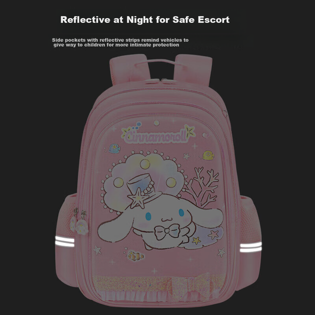 Рюкзак Hello Kitty DB96620B шкільний для 1-3 класів, рожевий - зображення 8