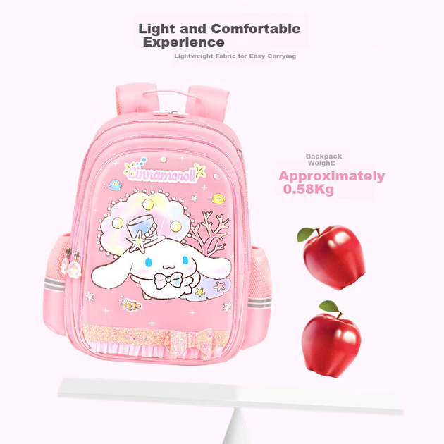 Рюкзак Hello Kitty DB96620B шкільний для 1-3 класів, рожевий - зображення 9