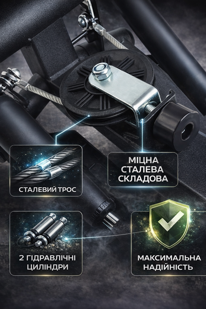 Степпер тренажер HQ Trizand 22776 с эспандерами монитором наклонный мини степпер для дома фитнеса - Фото 6 Степпер тренажер HQ Trizand 22776 с эспандерами монитором наклонный мини степпер для дома фитнеса - изображение 6