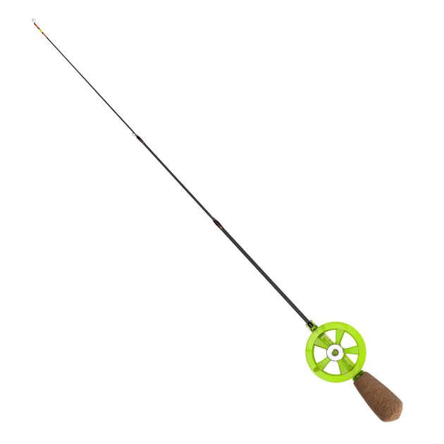 Вудка зимова GC N-Ice Open Reel Ice Rod Tele Green - Фото 1 Вудка зимова GC N-Ice Open Reel Ice Rod Tele Green - зображення 1