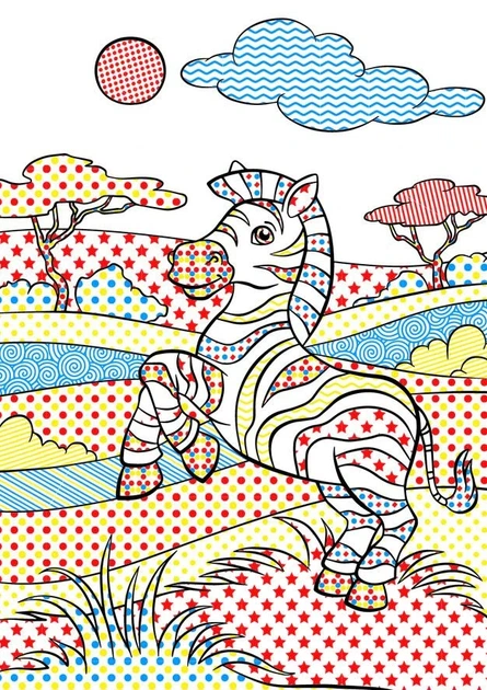 Книга «Чарівні водяні розмальовки. Тварини Африки» - зображення 2