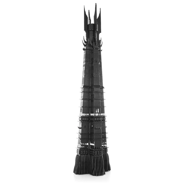 Металевий 3D конструктор "Володар перснів Башта Ортханк", Metal Earth, ICX236 - Фото 5 Металевий 3D конструктор "Володар перснів Башта Ортханк", Metal Earth, ICX236 - изображение 5