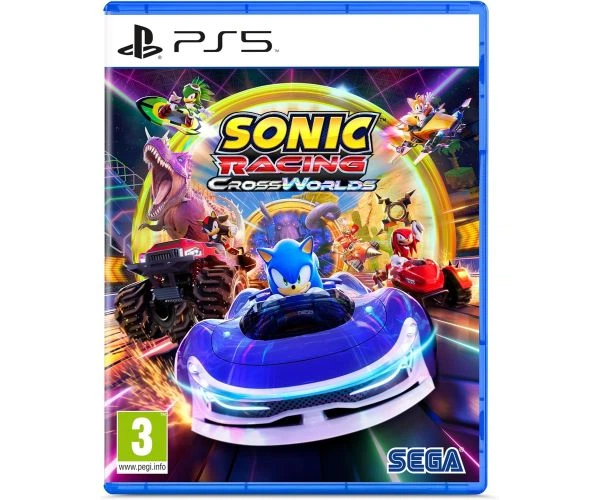 Гра Sonic Racing: CrossWorlds (російські субтитри) (PS5) - Фото 1 Гра Sonic Racing: CrossWorlds (російські субтитри) (PS5) - зображення 1