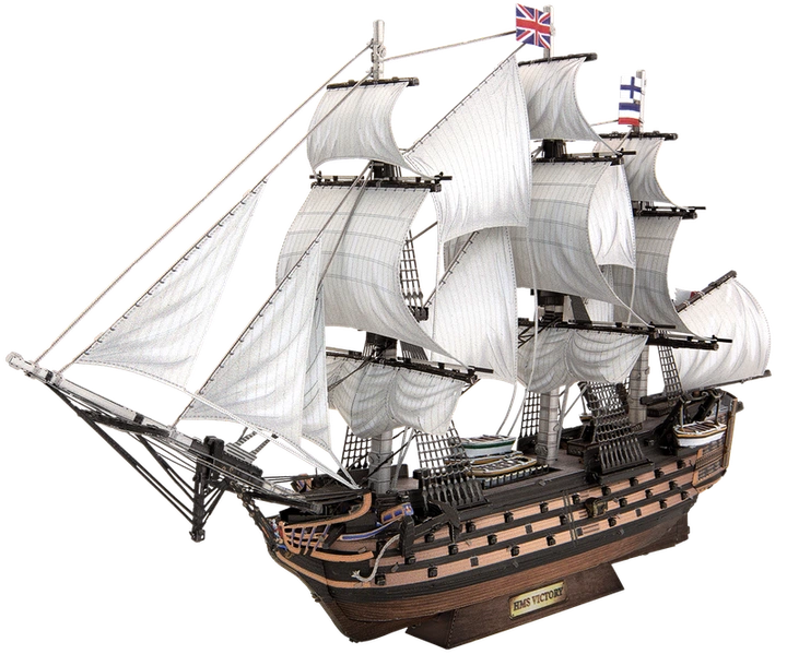 Металевий 3D конструктор "Корабель HMS Victory", Metal Earth, PS2022 - Фото 1 Металевий 3D конструктор "Корабель HMS Victory", Metal Earth, PS2022 - зображення 1