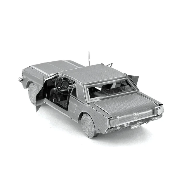 Металевий 3D конструктор "Автомобіль 1965 Ford Mustang", Metal Earth, MMS056 - зображення 3