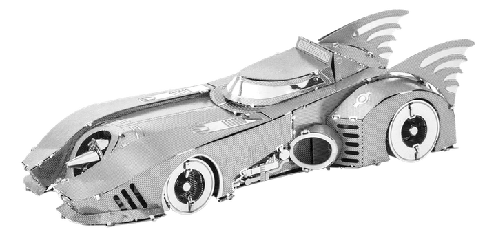 Металевий 3D конструктор "Автомобіль Batman 1989 Batmobile", Metal Earth, MMS372 - Фото 1 Металевий 3D конструктор "Автомобіль Batman 1989 Batmobile", Metal Earth, MMS372 - изображение 1