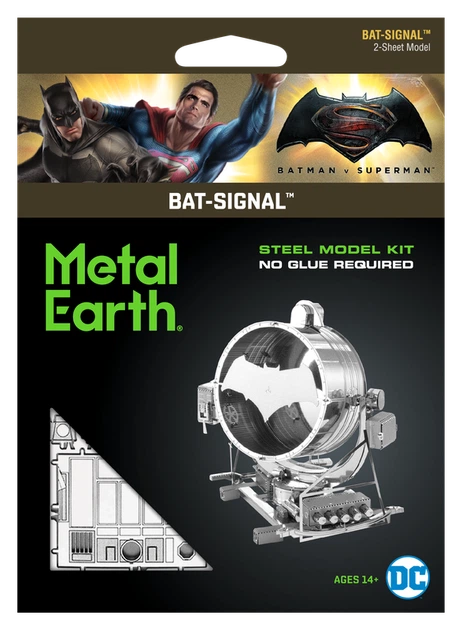 Металевий 3D конструктор "Проектор Batman v Superman Bat-signal", Metal Earth, MMS377 - изображение 6